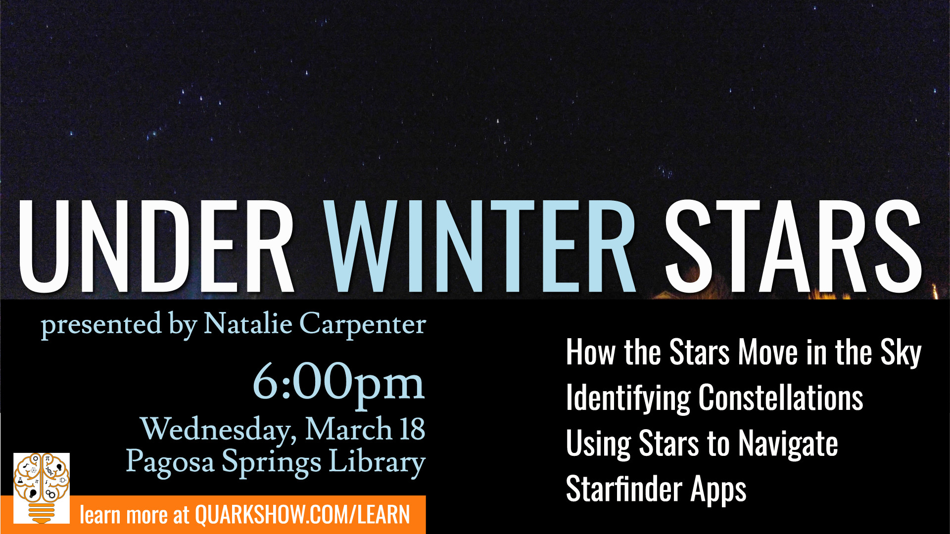 Under Winter Stars – Pagosa Springs CO 3-2026